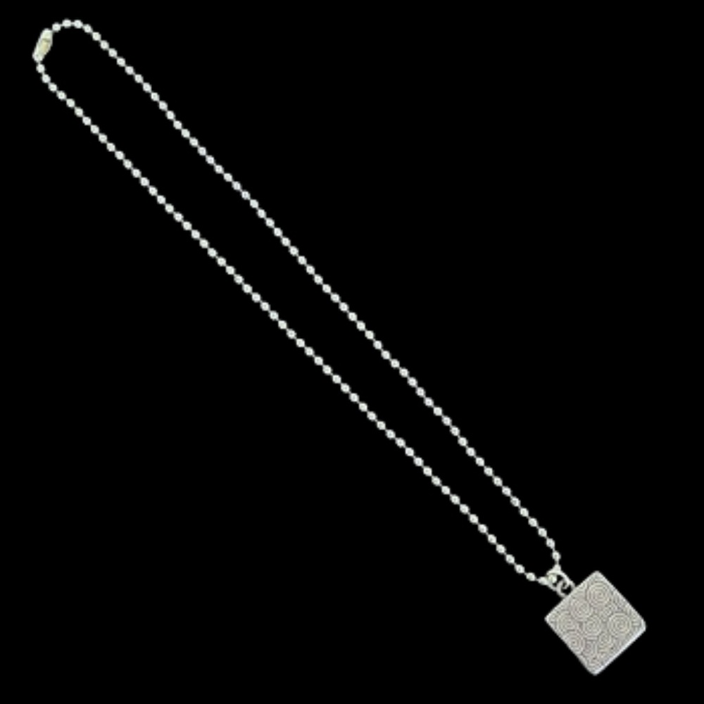 Boho Silver Poppy Pendant Necklace/Choker 💎Host Pick💎 - Picture 6 of 7